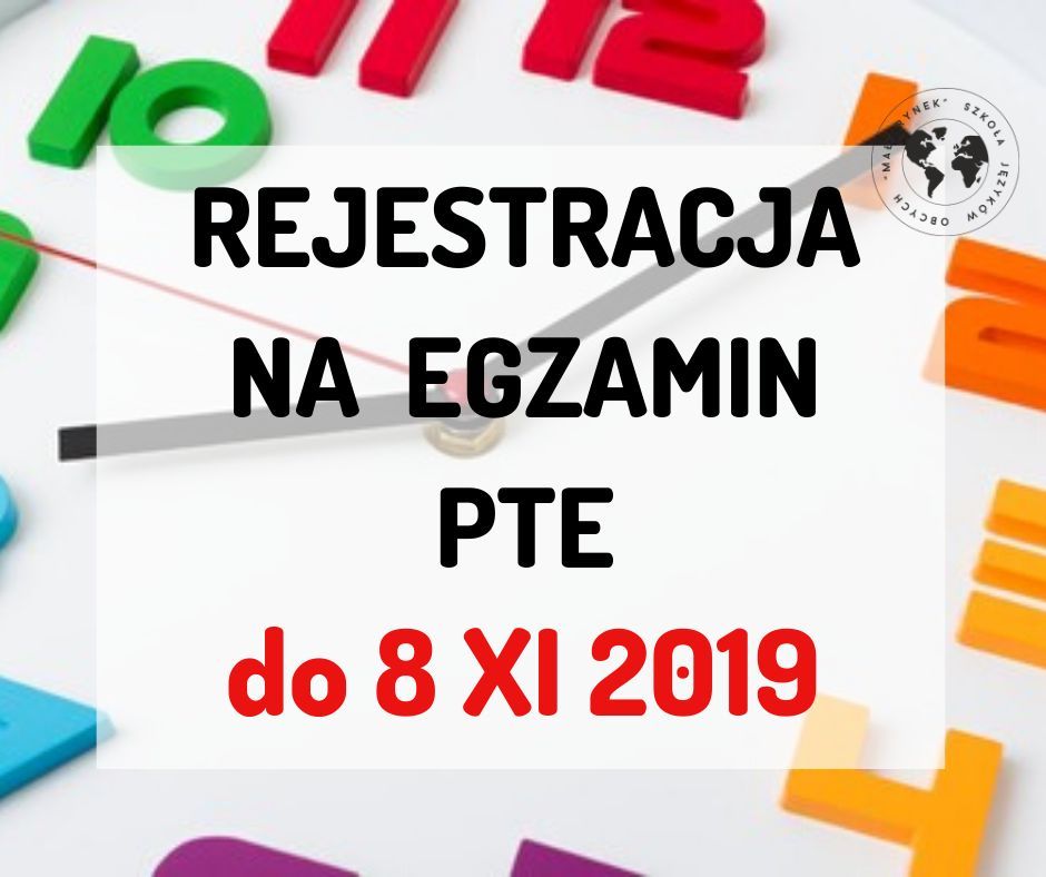 Word Piotrków Zapisy Na Egzamin W Szkole Językowej Mały Rynek możesz zdawać egzamin PTE General - Newsy